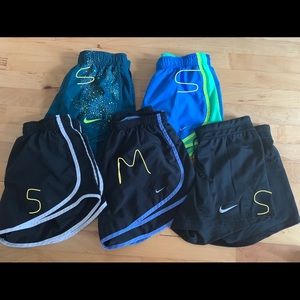 Nike athletic shorts 5 pairs!